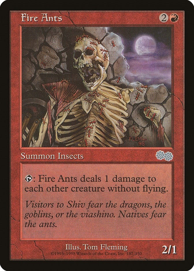 Image for Fire Ants (187) [Urza's Saga]