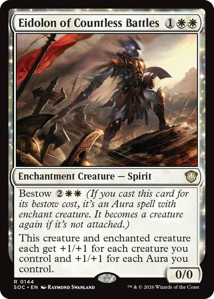 Image for Eidolon of Countless Battles (144) (Secrets of Strixhaven) - Magic: The Gathering