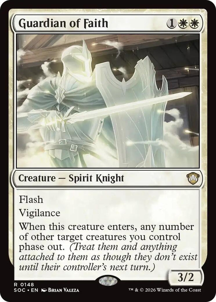 Image for Guardian of Faith (148) (Secrets of Strixhaven) - Magic: The Gathering