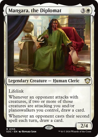 Image for Mangara, the Diplomat (155) (Secrets of Strixhaven) - Magic: The Gathering