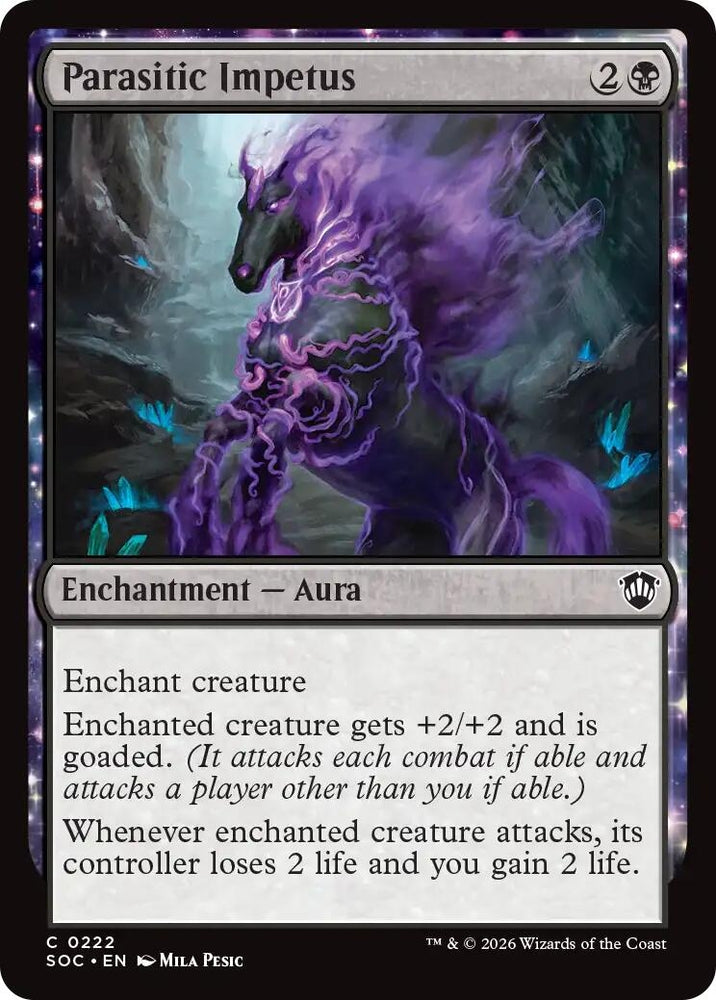Image for Parasitic Impetus (222) (Secrets of Strixhaven) - Magic: The Gathering