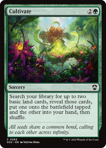 Image for Cultivate (265) (Secrets of Strixhaven) - Magic: The Gathering