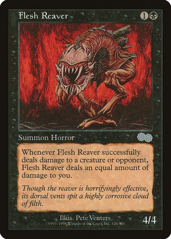 Image for Flesh Reaver (136) [Urza's Saga]
