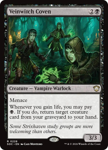 Image for Veinwitch Coven (228) (Secrets of Strixhaven) - Magic: The Gathering
