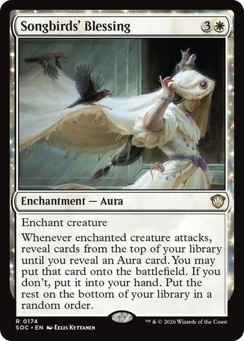 Image for Songbirds' Blessing (174) (Secrets of Strixhaven) - Magic: The Gathering