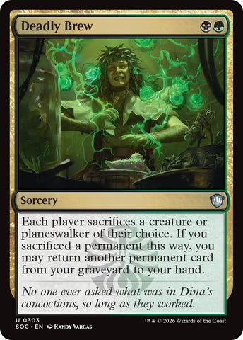 Image for Deadly Brew (303) (Secrets of Strixhaven) - Magic: The Gathering