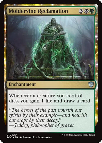 Image for Moldervine Reclamation (320) (Secrets of Strixhaven) - Magic: The Gathering