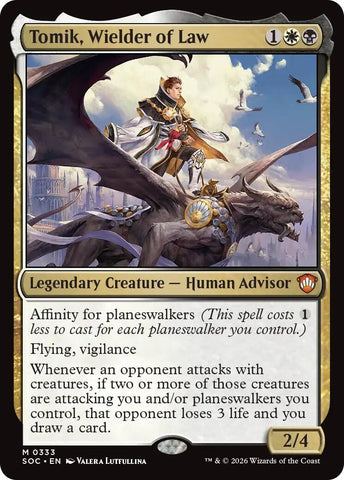 Image for Tomik, Wielder of Law (333) (Secrets of Strixhaven) - Magic: The Gathering
