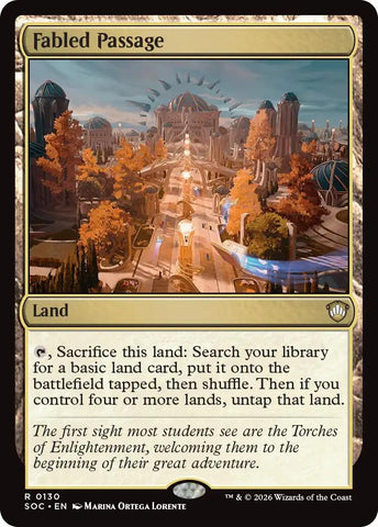 Image for Fabled Passage (130) (Secrets of Strixhaven) - Magic: The Gathering