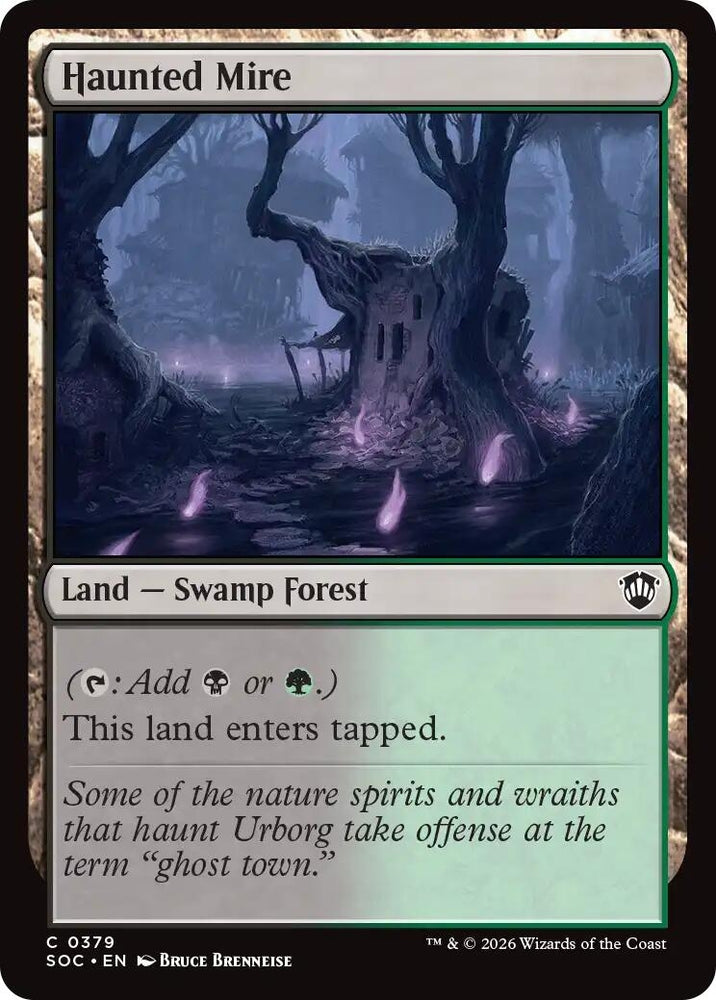 Image for Haunted Mire (379) (Secrets of Strixhaven) - Magic: The Gathering