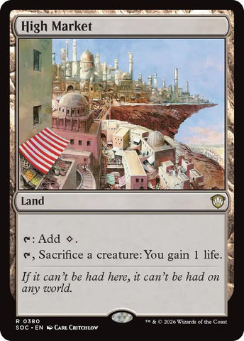 Image for High Market (380) (Secrets of Strixhaven) - Magic: The Gathering