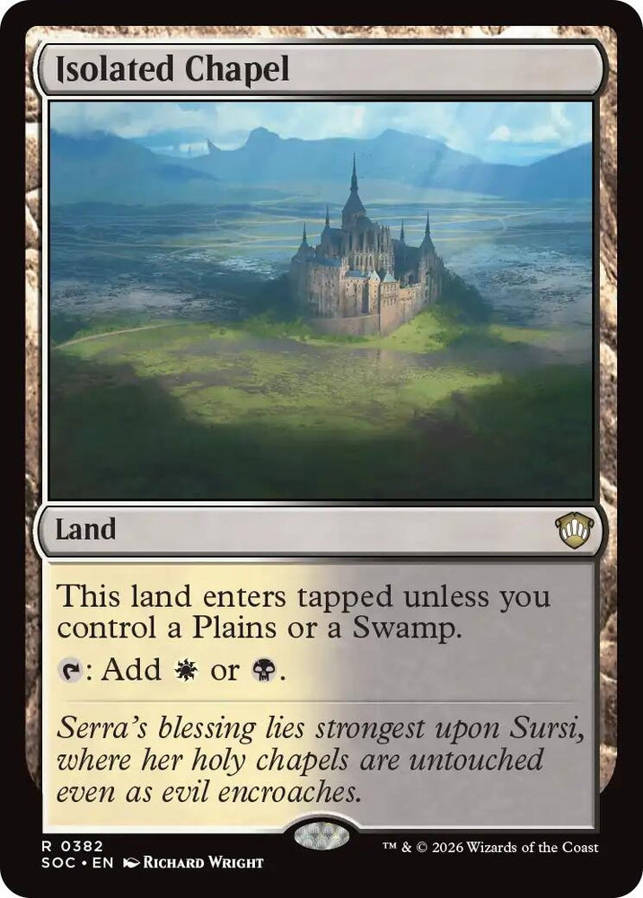 Image for Isolated Chapel (382) (Secrets of Strixhaven) - Magic: The Gathering