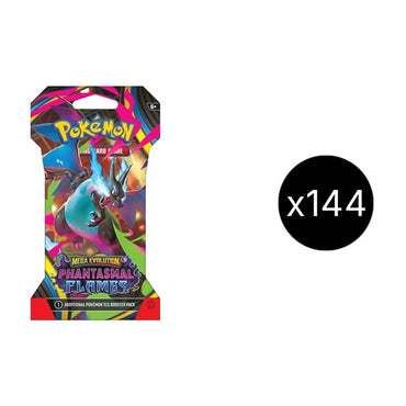 Image for Phantasmal Flames Sleeved Booster Case (48 ct) - Pokemon