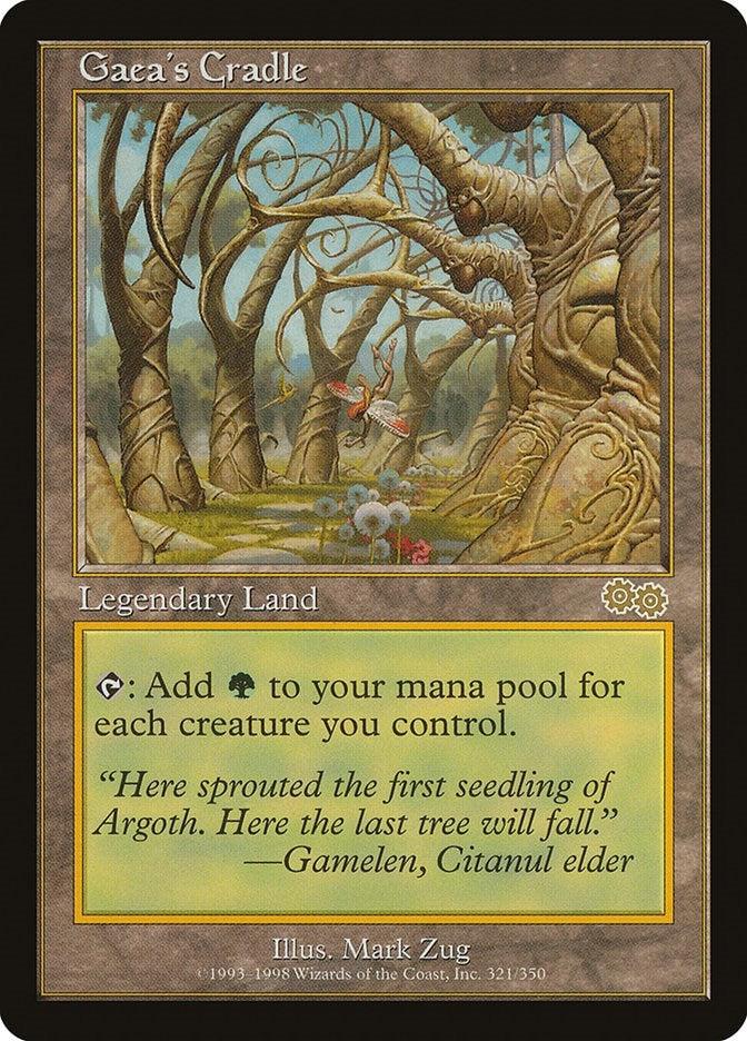 Image for Gaea's Cradle (321) [Urza's Saga]