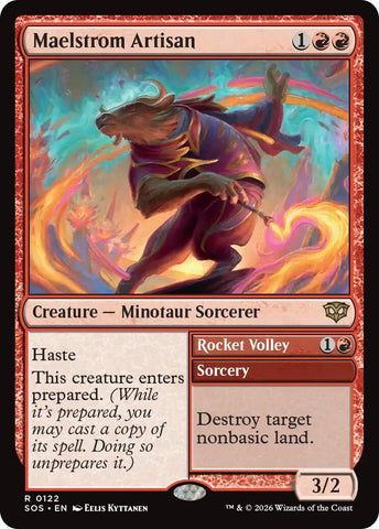 Image for Maelstrom Artisan (122) (Secrets of Strixhaven) - Magic: The Gathering