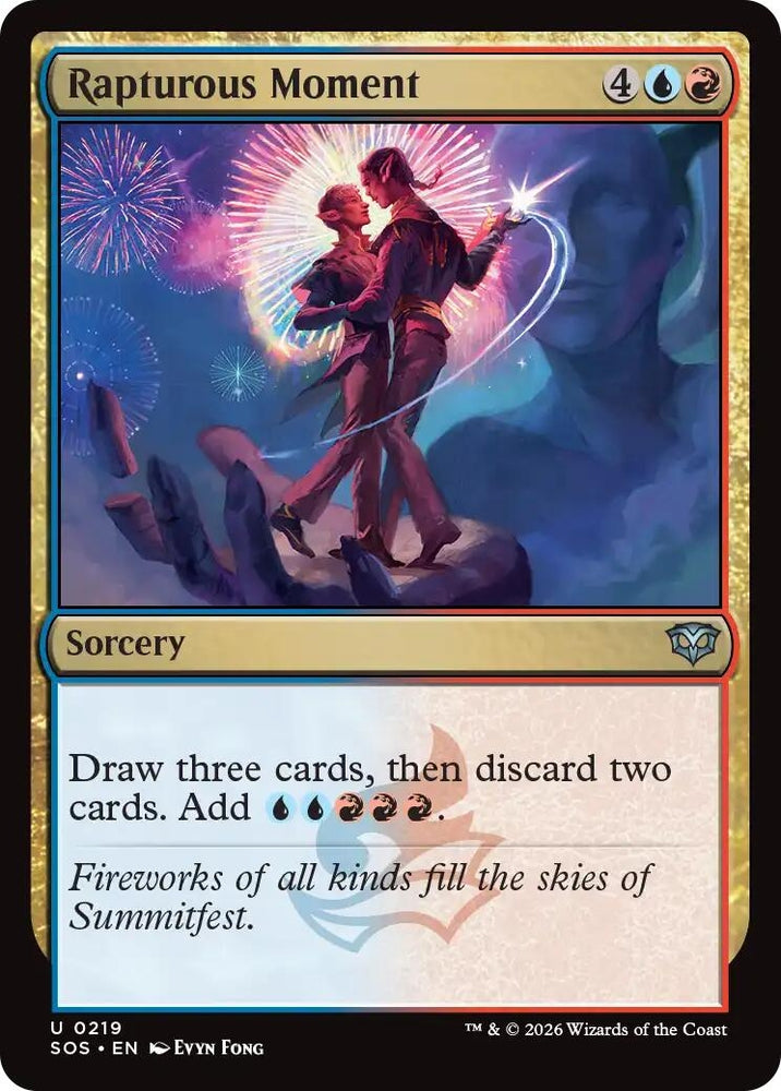 Image for Rapturous Moment (219) (Secrets of Strixhaven) - Magic: The Gathering