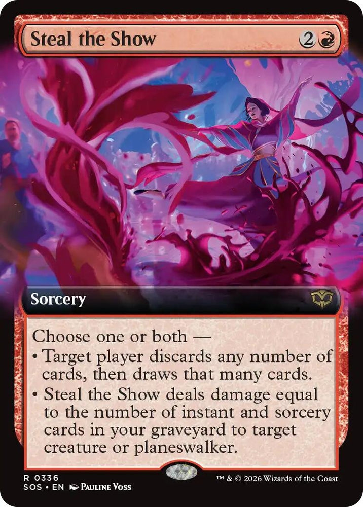 Image for Steal the Show (Extended Art) (336) (Secrets of Strixhaven) - Magic: The Gathering