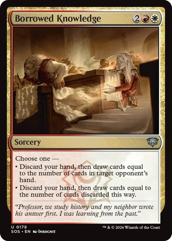 Image for Borrowed Knowledge (178) (Secrets of Strixhaven) - Magic: The Gathering