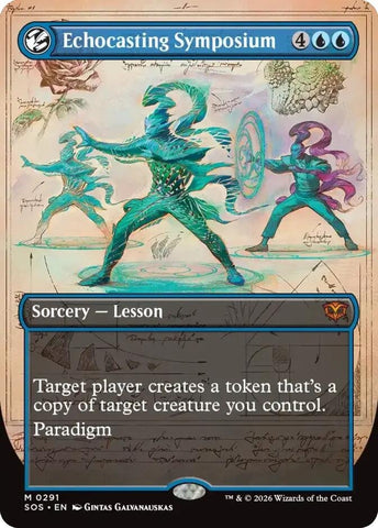 Image for Echocasting Symposium (Borderless) (291) (Secrets of Strixhaven) - Magic: The Gathering