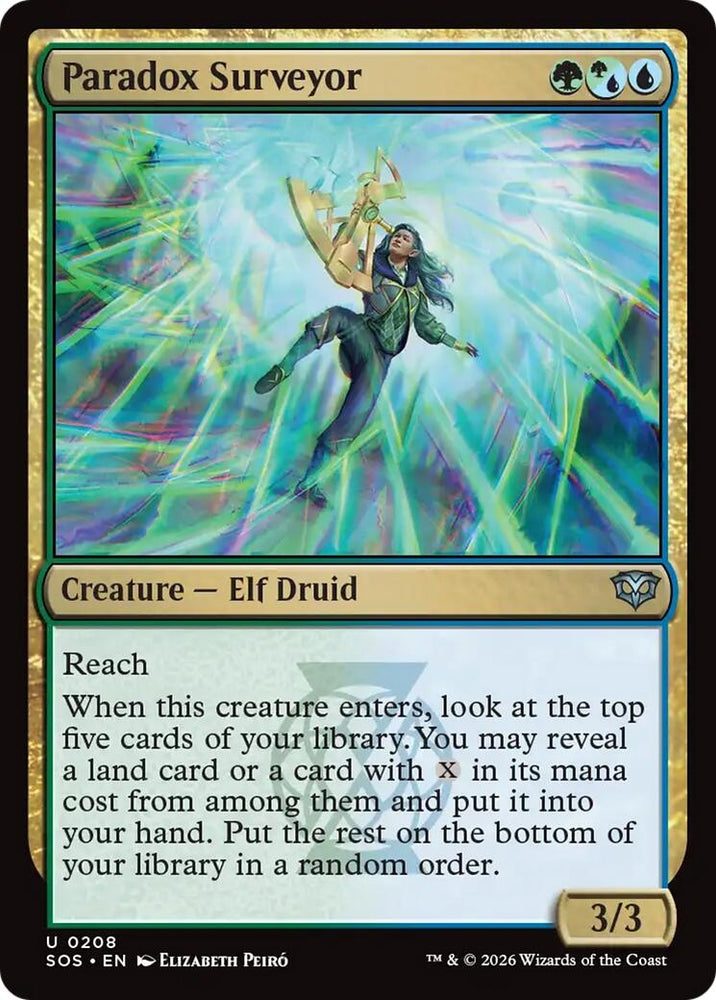 Image for Paradox Surveyor (208) (Secrets of Strixhaven) - Magic: The Gathering