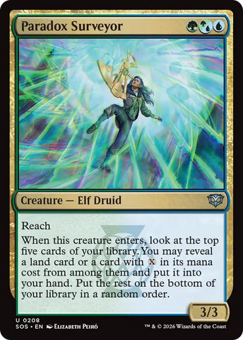 Image for Paradox Surveyor (208) (Secrets of Strixhaven) - Magic: The Gathering