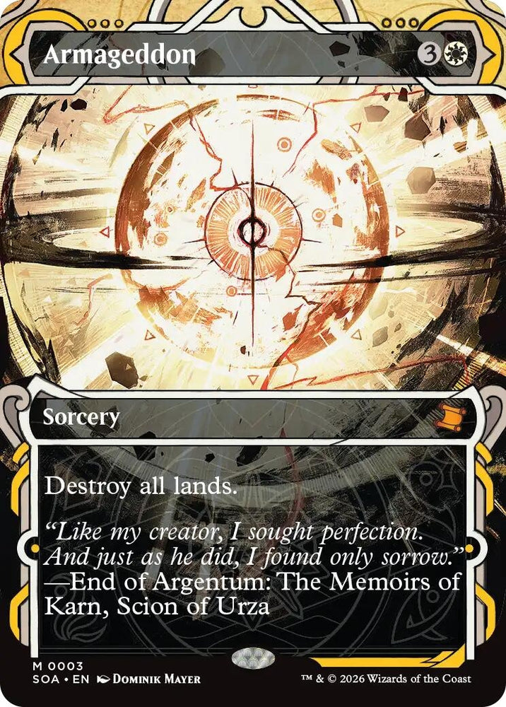 Image for Armageddon (3) (Secrets of Strixhaven: Mystical Archive) - Magic: The Gathering