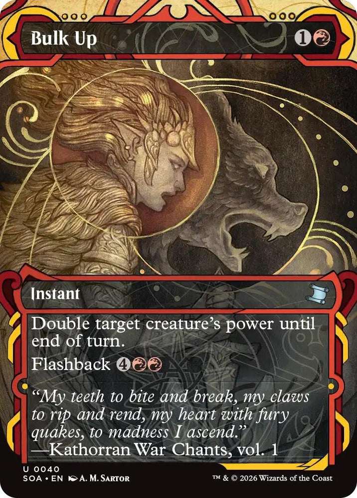 Image for Bulk Up (40) (Secrets of Strixhaven: Mystical Archive) - Magic: The Gathering