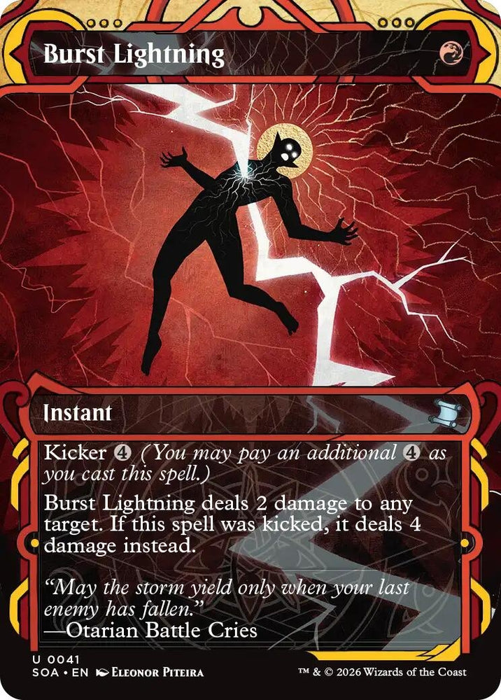 Image for Burst Lightning (41) (Secrets of Strixhaven: Mystical Archive) - Magic: The Gathering