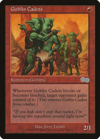 Image for Goblin Cadets (189) [Urza's Saga]