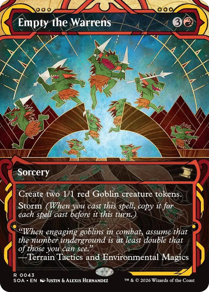Image for Empty the Warrens (43) (Secrets of Strixhaven: Mystical Archive) - Magic: The Gathering