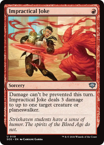 Image for Impractical Joke (119) (Secrets of Strixhaven) - Magic: The Gathering