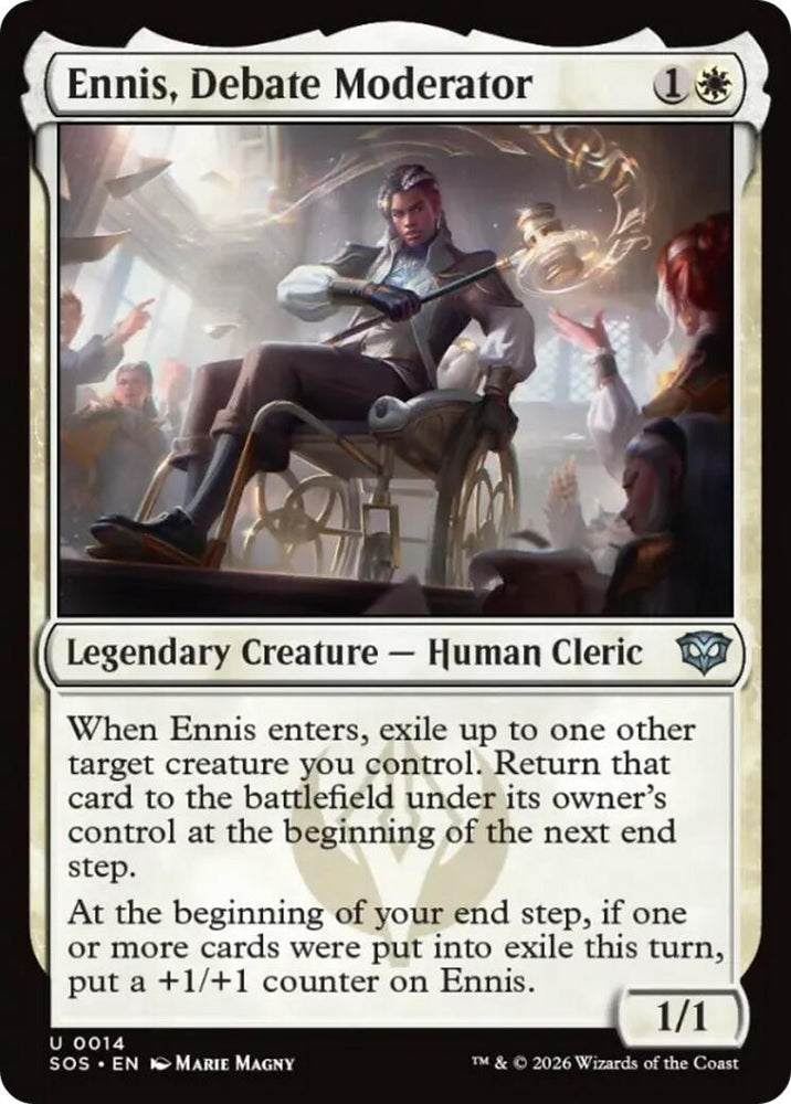 Image for Ennis, Debate Moderator (14) (Secrets of Strixhaven) - Magic: The Gathering