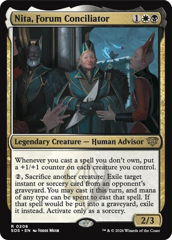 Image for Nita, Forum Conciliator (206) (Secrets of Strixhaven) - Magic: The Gathering