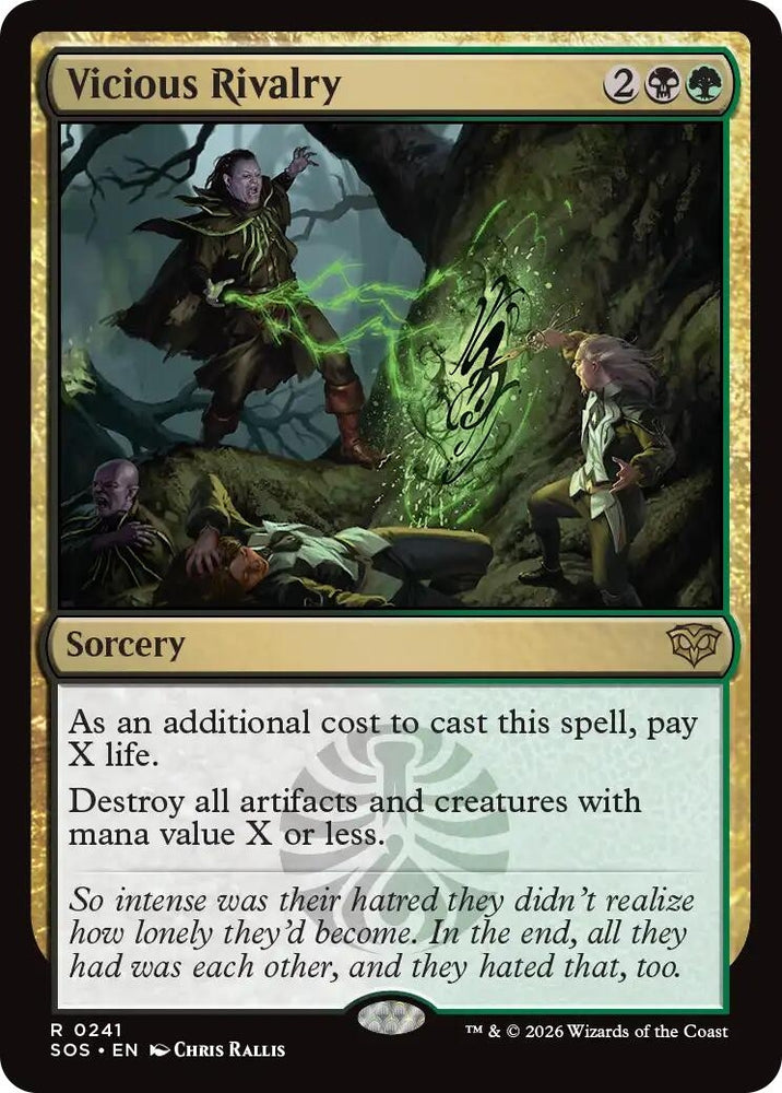 Image for Vicious Rivalry (241) (Secrets of Strixhaven) - Magic: The Gathering