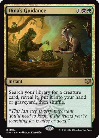Image for Dina's Guidance (184) (Secrets of Strixhaven) - Magic: The Gathering