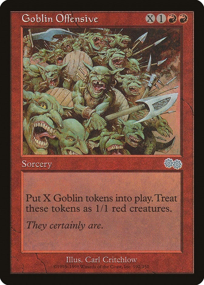 Image for Goblin Offensive (192) [Urza's Saga]
