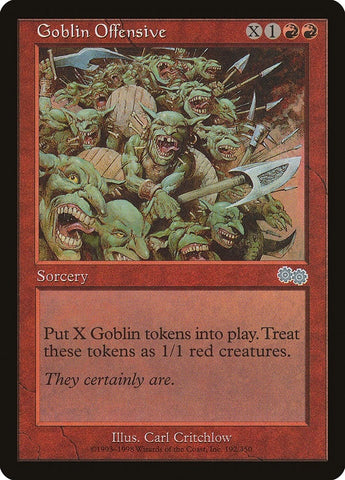 Image for Goblin Offensive (192) [Urza's Saga]