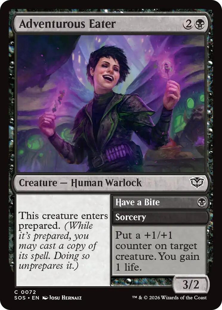 Image for Adventurous Eater (72) (Secrets of Strixhaven) - Magic: The Gathering