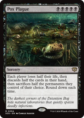 Image for Pox Plague (94) (Secrets of Strixhaven) - Magic: The Gathering