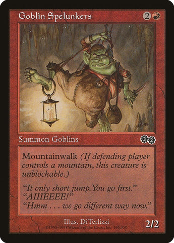 Image for Goblin Spelunkers (195) [Urza's Saga]