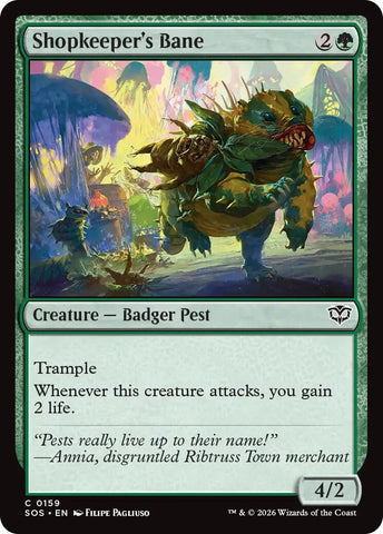 Image for Shopkeeper's Bane (159) (Secrets of Strixhaven) - Magic: The Gathering