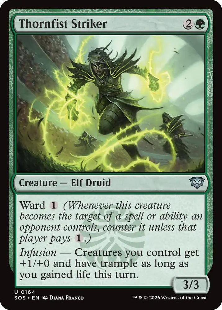 Image for Thornfist Striker (164) (Secrets of Strixhaven) - Magic: The Gathering