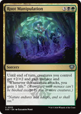 Image for Root Manipulation (222) (Secrets of Strixhaven) - Magic: The Gathering