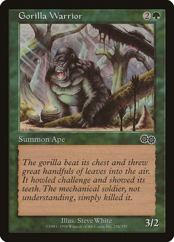 Image for Gorilla Warrior (256) [Urza's Saga]