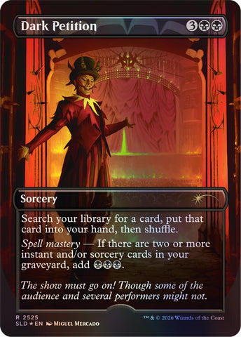 Image for Dark Petition (2525) (Secret Lair Drop Series) - Magic: The Gathering
