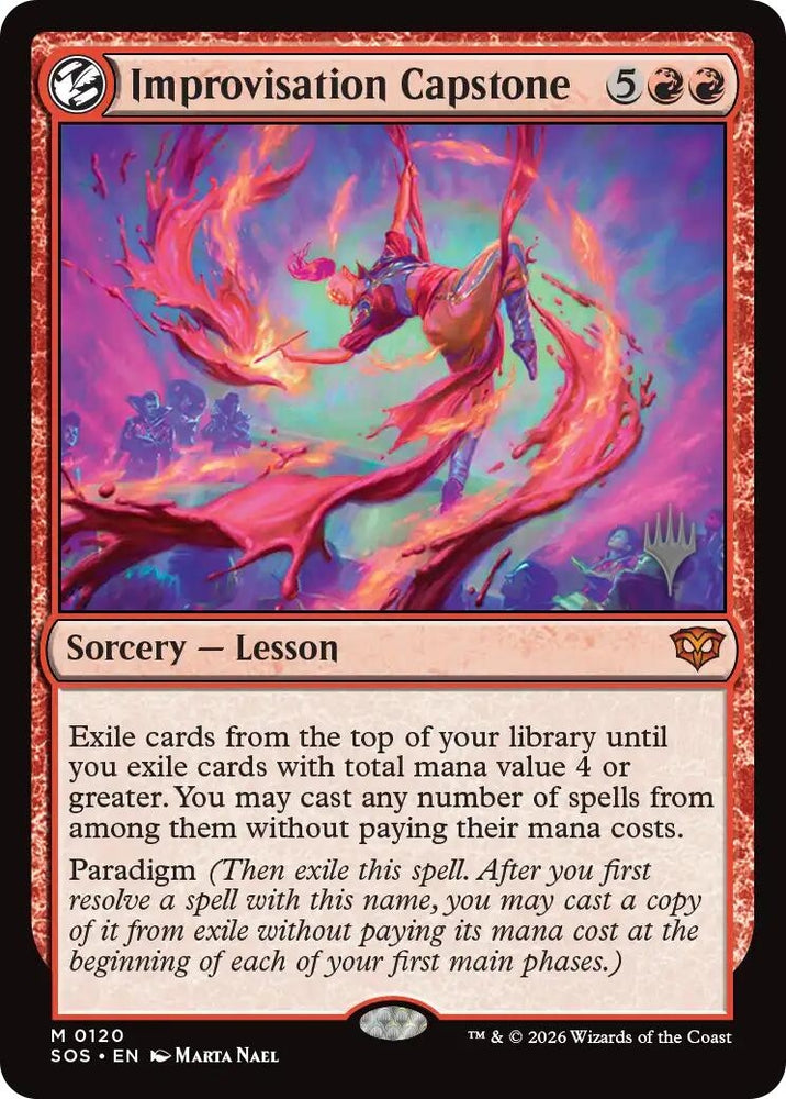 Image for Improvisation Capstone (120) (Promo Pack: Secrets of Strixhaven) - Magic: The Gathering