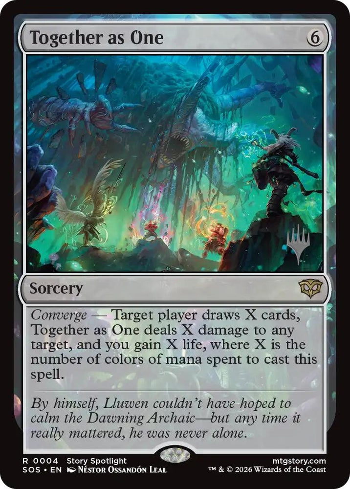 Image for Together as One (4) (Promo Pack: Secrets of Strixhaven) - Magic: The Gathering