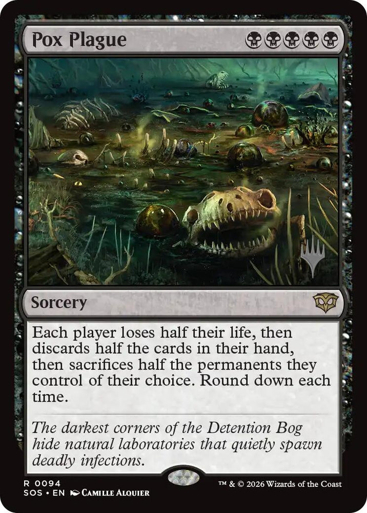 Image for Pox Plague (94) (Promo Pack: Secrets of Strixhaven) - Magic: The Gathering