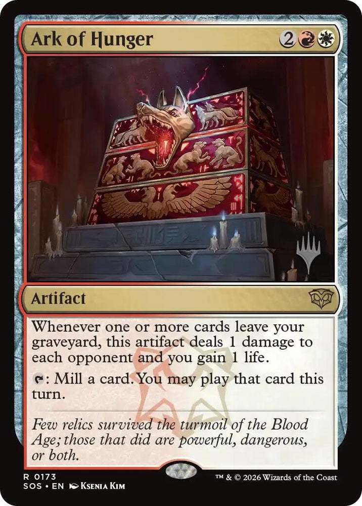 Image for Ark of Hunger (173) (Promo Pack: Secrets of Strixhaven) - Magic: The Gathering
