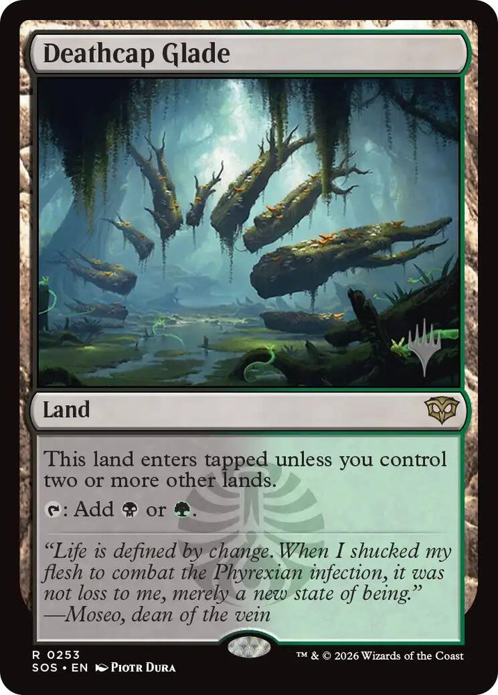 Image for Deathcap Glade (253) (Promo Pack: Secrets of Strixhaven) - Magic: The Gathering